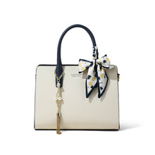 Load image into Gallery viewer, Women's Genuine Leather Crossbody Bag – Spacious Trapezoid Shoulder Bag