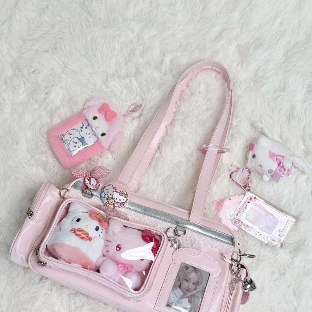 Women's PU Leather Cartoon Crossbody Shoulder Bag – Adjustable Strap | Sarah Express