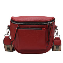 Load image into Gallery viewer, Soft PU Leather Saddle Crossbody Bag