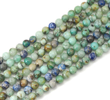 Load image into Gallery viewer, Genuine Quality Chrysocolla Round Smooth Beads, 8mm/10mm, Sku#U1488