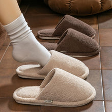 Load image into Gallery viewer, Fluffy Faux Fur Indoor Slippers – Non-Slip EVA Sole