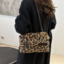 Load image into Gallery viewer, Women's Leopard Print Crossbody Bag – Large Capacity Shoulder Bag