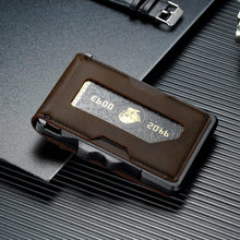 Load image into Gallery viewer, RFID Blocking Metal Card Holder - Anti-Scan Slim Wallet for Men &amp; Women