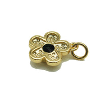 Load image into Gallery viewer, Colorful CZ Flower Charm, Sku#FH192