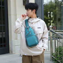 Load image into Gallery viewer, Men's Casual Solid Color Shoulder Bag - Minimalist Crossbody Messenger Bag