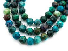 Load image into Gallery viewer, High Quality Natural Chrysocolla beads, 2mm/3mm/4mm, Faceted, SKU#U234