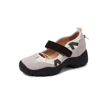 Load image into Gallery viewer, Women's Retro Chunky Platform Velcro Sneakers | Breathable Mesh | Height Lift