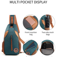 Load image into Gallery viewer, Korean-style Wear-Resistant Crossbody Chest Pack Bag