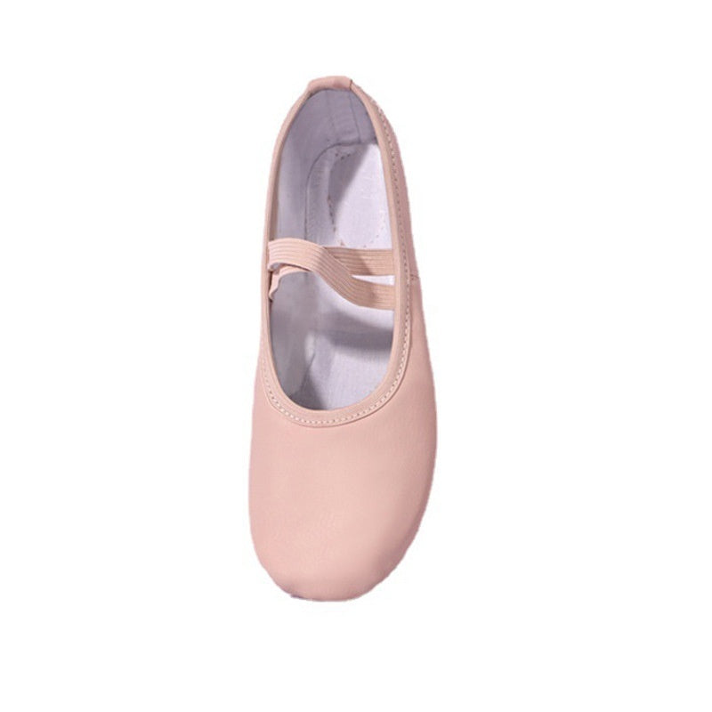 Soft-Sole PU Leather Ballet Shoes – Unisex