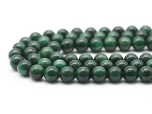 Load image into Gallery viewer, Genuine Green Kanite Round Smooth Beads, Sku#U1361
