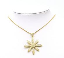 Load image into Gallery viewer, CZ Sunflower Charm, Sku#B158