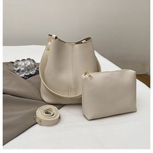 Load image into Gallery viewer, Winter Bucket Bag Set - Minimalist Crossbody Shoulder Bag for Women