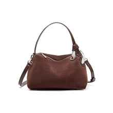 Load image into Gallery viewer, Women's Large Capacity Genuine Leather Tote Bag - Commuter Shoulder Bag with Multiple Compartments