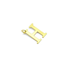 Load image into Gallery viewer, Large Plain Initial Alphabet Letter Charm, SKU#A219