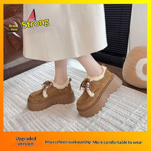 Load image into Gallery viewer, Women's Fleece-Lined Chunky Sole Shoes - Korean Style Comfort Flats