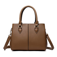 Load image into Gallery viewer, Women's Soft Leather Large Capacity Crossbody Shoulder Bag - PU Leather Commuter Handbag with Multiple Compartments