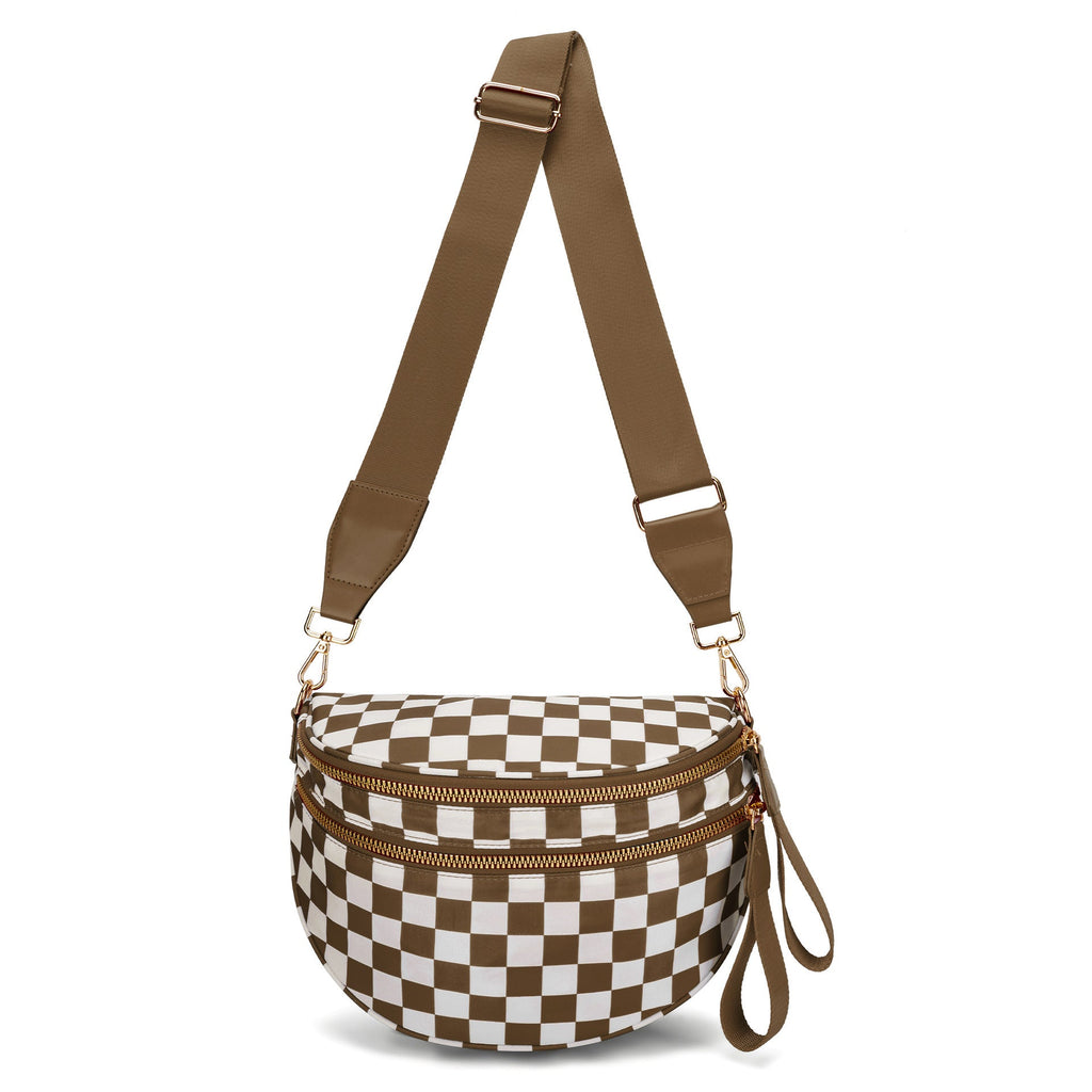 Women's High Capacity Oxford Cloth Crossbody Bag – Stylish Shell Shoulder Bag