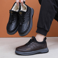 Load image into Gallery viewer, Men's Fleece-Lined Winter Sneakers - Warm Soft Sole Casual Shoes