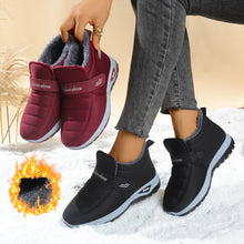 Load image into Gallery viewer, Women's Fleece-Lined Insulated Snow Boots – Slip-On Winter Boots