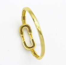 Load image into Gallery viewer, CZ Oval Link Adjustable Bracelet and Rings, Sku#X323