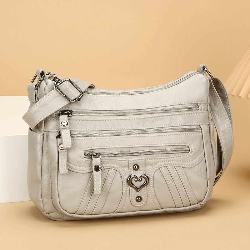 Multi-pocket Practical Casual Shoulder Bag