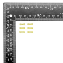 Load image into Gallery viewer, Bamboo Stem Shape Gold Spacer beads, Sku#JL190