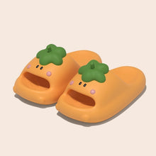 Load image into Gallery viewer, Women's Cartoon Vegetable Slippers - Cute Summer Slides with EVA Comfort Sole
