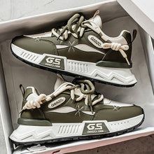 Load image into Gallery viewer, Men's Chunky Sole Dad Sneakers - Breathable Casual Shoes with Thick Sole