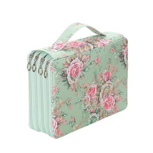 Load image into Gallery viewer, 200-Compartment Art Supply Organizer Tote Bag