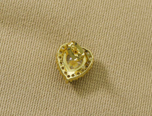 Load image into Gallery viewer, CZ Heart Earring, Sku#LD206