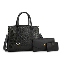 Load image into Gallery viewer, Vintage Crossbody Statement Handbag Set for Women - PU Leather Retro Shoulder Bag