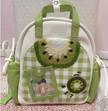 Load image into Gallery viewer, Kiwi Fruit Minimalist Backpack for Girls - Cute Dainty Sweet Design Women's Backpack
