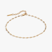 Load image into Gallery viewer, Multi Faceted Chain Anklet
