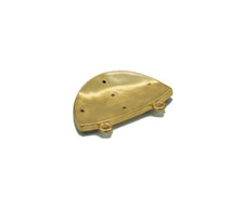 Load image into Gallery viewer, CZ Enamel Half Circle Charm, Sku#LK650