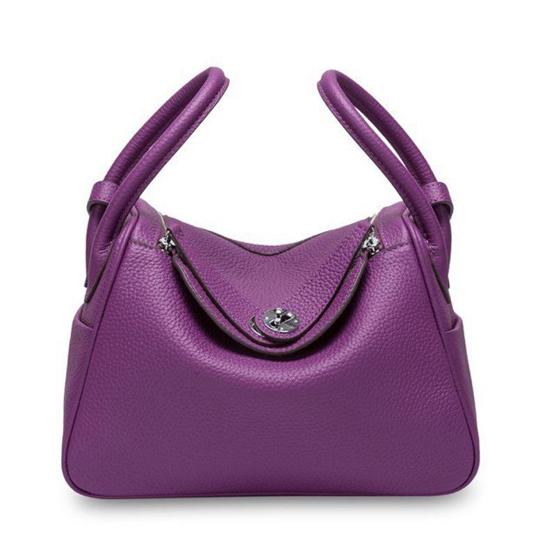Genuine Leather Crossbody Shoulder Bag for Women – Multi-Color, 3 Sizes
