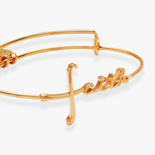 Load image into Gallery viewer, Faith In-Line Bracelet