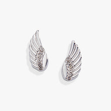 Load image into Gallery viewer, Faith Wing Stud Earrings