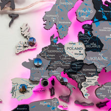 Load image into Gallery viewer, Wooden World Landmarks Pins