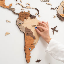 Load image into Gallery viewer, Wooden World Landmarks Pins
