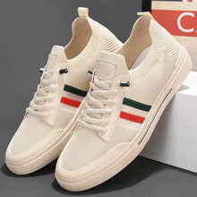 Load image into Gallery viewer, Men's Breathable Mesh Casual Sneakers – Round Toe, Lightweight Comfort Shoes