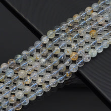 Load image into Gallery viewer, Genuine Yellow Topaz Round Smooth Beads, 6mm/8mm, Sku#U1641