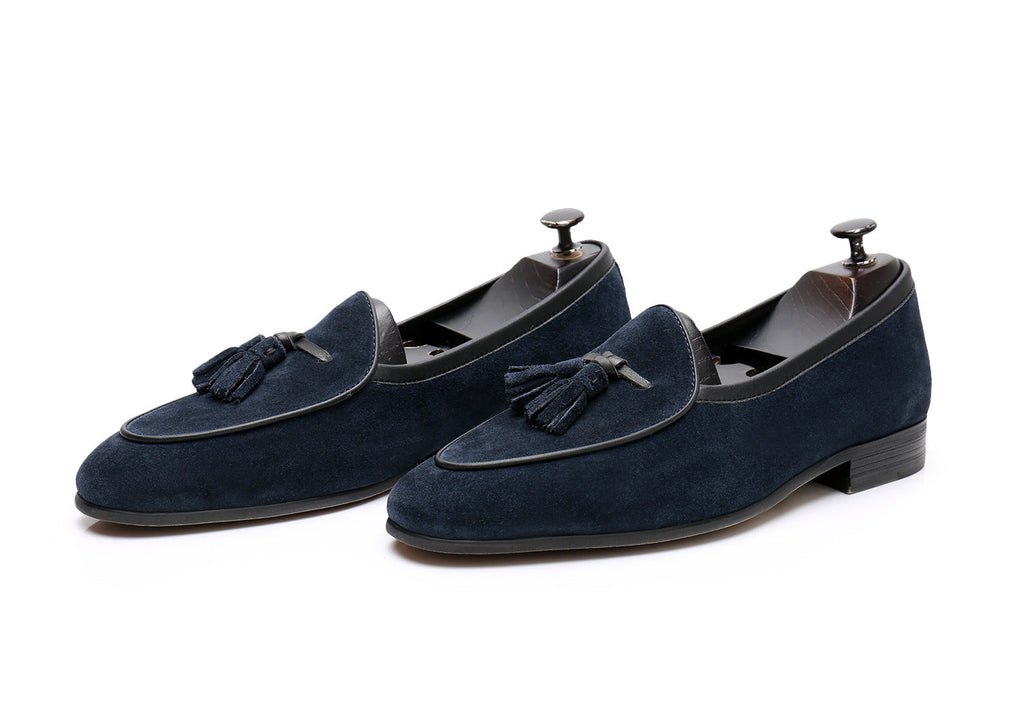 Men's British-Style Genuine Leather Business Casual Oxford Shoes
