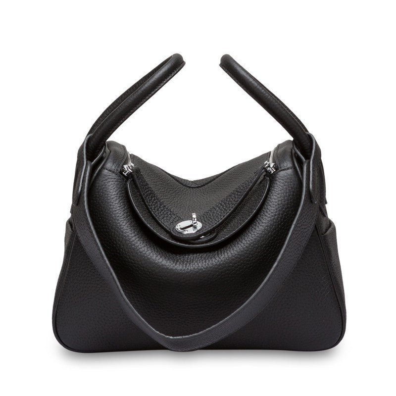 Genuine Leather Crossbody Shoulder Bag for Women – Multi-Color, 3 Sizes