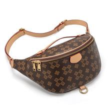 Load image into Gallery viewer, Women's Retro Plaid Crossbody Shoulder Bag - PU Leather Casual Handbag with Adjustable Strap
