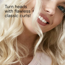 Load image into Gallery viewer, Conair Double Ceramic Curling Iron, 1” Barrel, Classic Curls, 5 LED Heat Settings, 1 Count