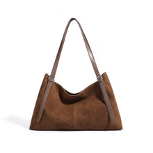 Load image into Gallery viewer, Premium Suede Tote Bag - Large Capacity Leather Handbag for Women