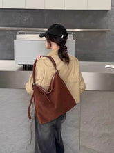 Load image into Gallery viewer, Women's High-Capacity Genuine Leather Shoulder Bag – Pillow-Shaped Commuter Bag