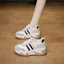 Load image into Gallery viewer, Women's Thick Sole Running Sneakers - Casual Platform Sneakers with Height Enhancement