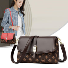 Load image into Gallery viewer, Women's Printed High Capacity Shoulder Bag - PU Leather Crossbody Handbag