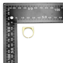 Load image into Gallery viewer, Gold Silver Be Happy heart Bar Adjustable Ring, Sku#A286